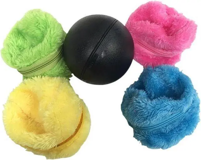 Alt view image 2 of 7 - New plush pet toys Automatic vacuum cleaner pet toys