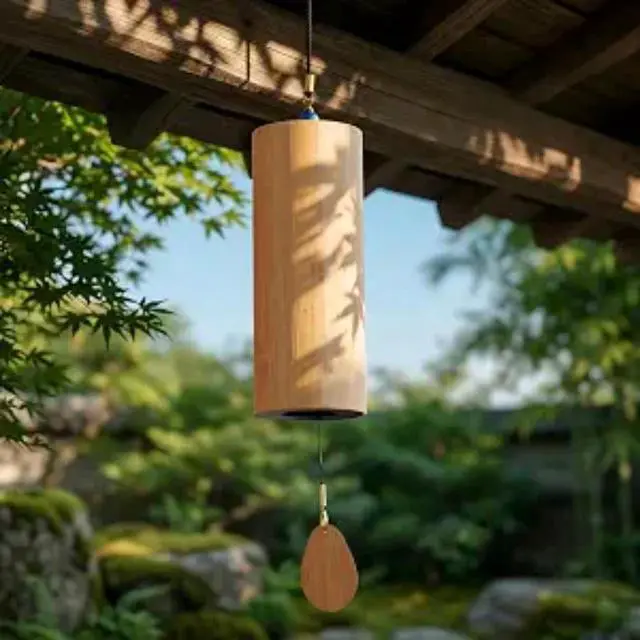 Alt view image 4 of 6 - 1 Pack Musical Wind Chime for Relaxation, Calming Soothing Wind Chime for Indoor & Outdoor Decor