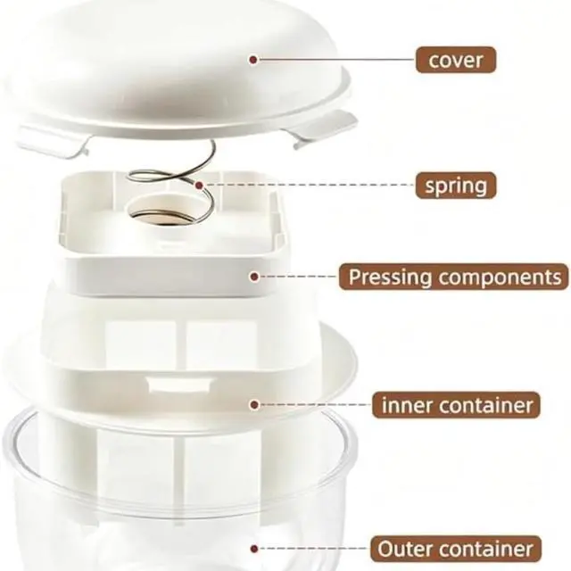 Alt view image 7 of 7 - Yogurt Whey Separator, Greek Yogurt Strainer, Cold Brew Yogurt Maker, Traditional Homemade Yogurt Filter Tool