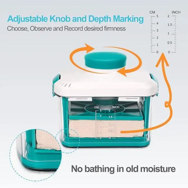 Alt view image 3 of 6 - Tofu Press Maker, Automatic Tofu Water Remover with Measuring Scale, Multifunctional Tofu Presser for Homemade Tofu