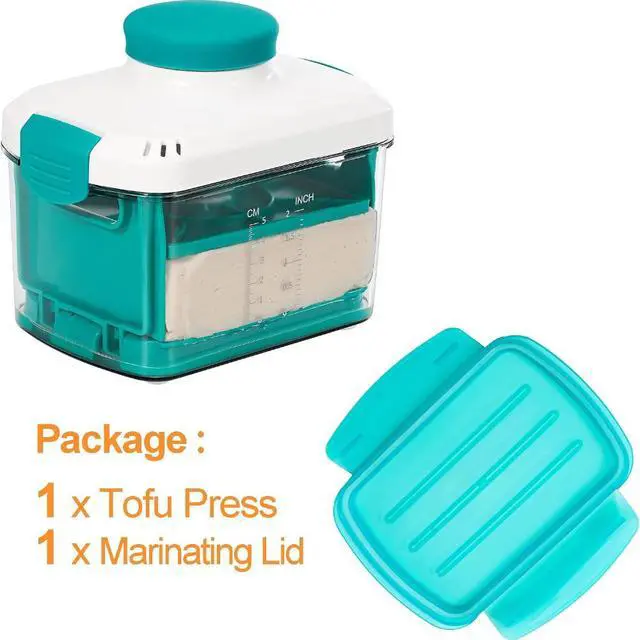 Alt view image 6 of 6 - Tofu Press Maker, Automatic Tofu Water Remover with Measuring Scale, Multifunctional Tofu Presser for Homemade Tofu