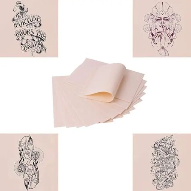 Alt view image 3 of 6 - Blank Tattoo Practice Skin Sheets 30 Pcs, 1mm Thickness Artificial Fake Skin, Tattoo Training Supplies for Beginners & Tattoo Artists