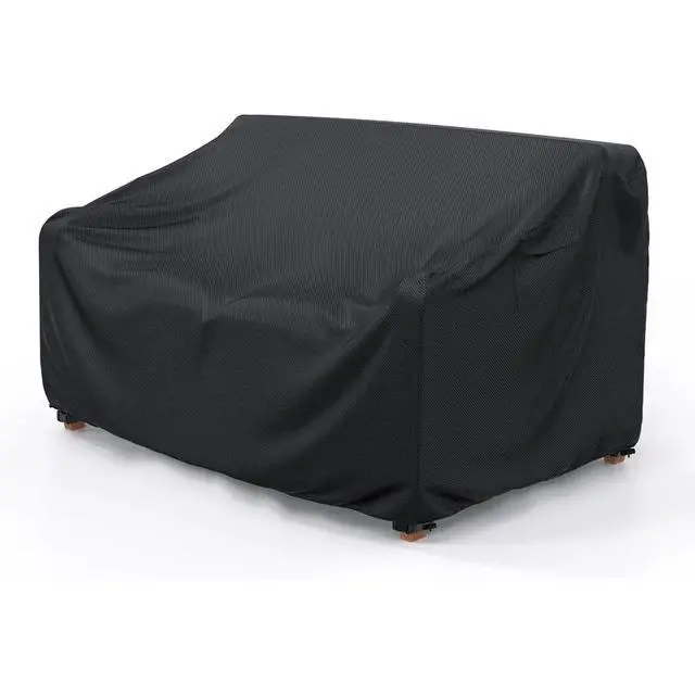 Alt view image 2 of 7 - Outdoor Bench Cover, HeavyDuty Oxford Fabric Waterproof UVResistant Patio Garden Bench Furniture Protector
