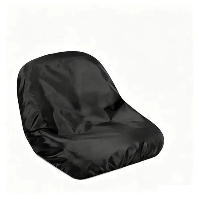 Alt view image 4 of 6 - Black Riding Lawn Mower Seat Cover, HeavyDuty Oxford Fabric Waterproof UVResistant Protector for Lawn Tractor Seat