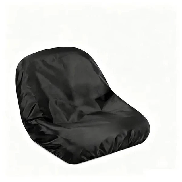 Alt view image 3 of 7 - Black Riding Lawn Mower Seat Cover, HeavyDuty Oxford Fabric Waterproof UVResistant Protector for Lawn Tractor Seat