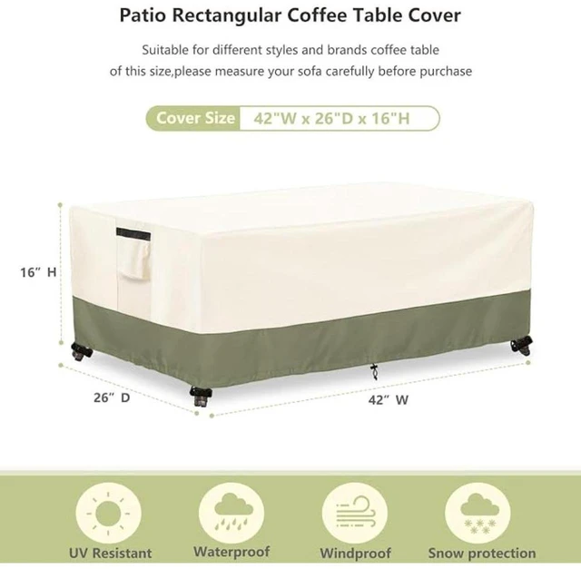 Alt view image 2 of 7 - Beige & Lime Green Prep Table Cover,Weatherproof Outdoor Table Protector with Black Mesh Side Vents, Black Handles, 4 Corner Buckles, Bottom Drawstring, Black Edge Binding