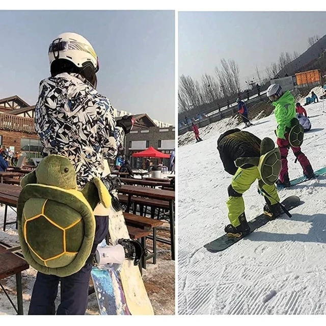 Alt view image 7 of 7 - Cute Tortoise Shape Butt Pad, Snowboarding Skiing Hip Protective Gear, Shock Absorption Padded Turtle Hip Cushion, Fall Protection Hip Pad for Adults Skating