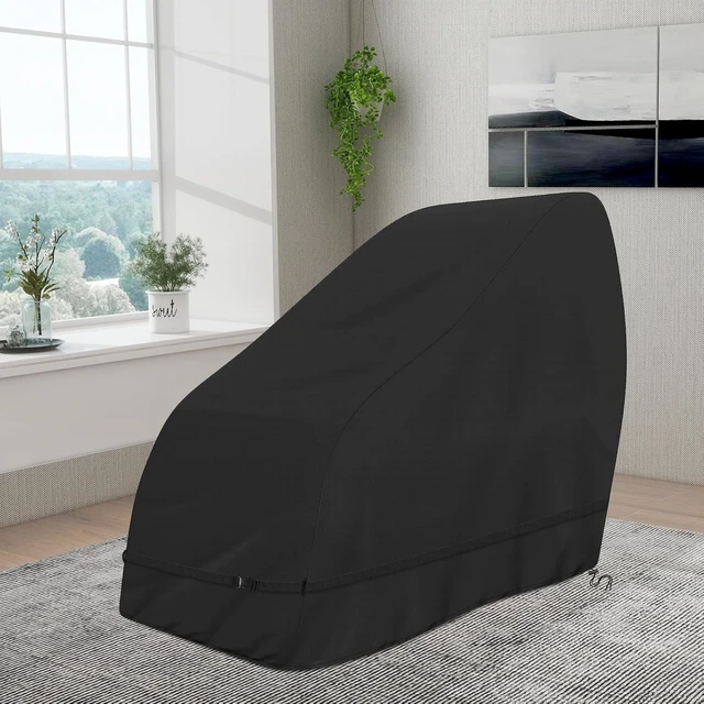 Alt view image 6 of 7 - Thickened 210D Oxford Cloth Massage Chair Cover, Waterproof Dustproof All-Round Protective Cover, Indoor Outdoor Universal Zero Gravity Armchair Game Recliner Protector