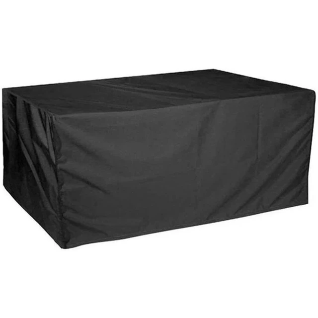 Alt view image 5 of 6 - Heavy-Duty Rectangular Storage Locker Cover, Outdoor Small Side Table Protective Cover, Portable Storage Box Lid Cloth, Dustproof Weather Resistant Storage Protective Cover for Home & Garden