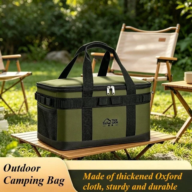 Main image of Multifunctional Outdoor Camping Bag, Large Capacity Portable Travel Storage Bag, Sturdy Durable Camping Gear Bag with Stylish Appearance