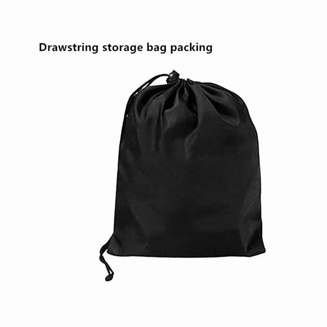 Alt view image 4 of 5 - AKEfit Outdoor Pool Sand Filter Pump Cover, Waterproof All Weather Pool Filter Protector, UV Dust Wind Resistant Oxford Fabric Pool Pump Cover with Adjustable Drawstring, Black