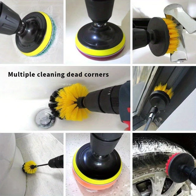 Alt view image 3 of 5 - 40Pcs Car Detailing Kit, Car Cleaning Tools Set, Interior & Exterior Auto Wash Supplies with Detailing Brushes, Drill Brush Attachments, Microfiber Towels, Wash Mitt, Storage Bag for Car, Motorcycle,