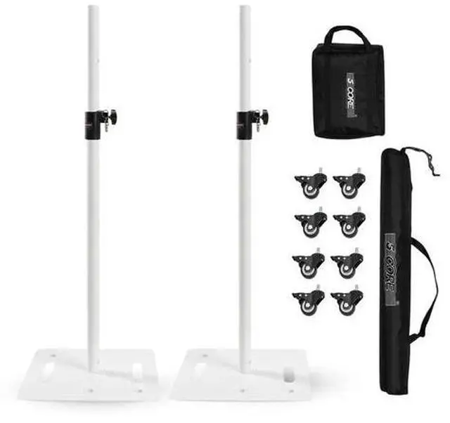 Main image of 5Core Speaker Stand 2Pc Heavy Duty Adjustable Height 61" DJ PA Stands 35mm Mount 100Lb Capacity