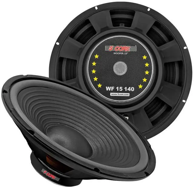 Main image of 5 Core 15 Inch Guitar Speaker Replacement 450W 4 Ohm Low Distortion for Electric Guitar Amp Cabinet
