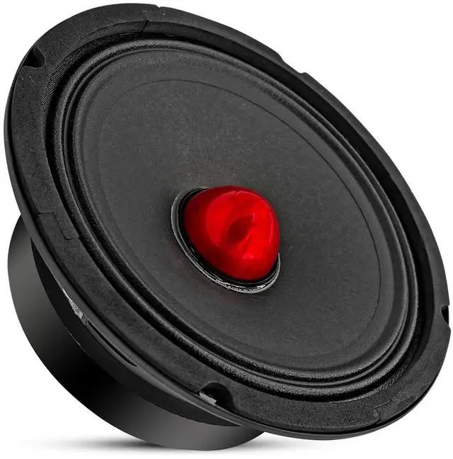 Main image of 5 CORE 6.5 Inch Midrange Car Speakers 360W 4 Ohm Pair Built in Red Aluminium Super Bullet Tweeters DJ PRO Audio Stereo Subwoofer for Car or Truck - MR 6.5 BLT R 4oHM