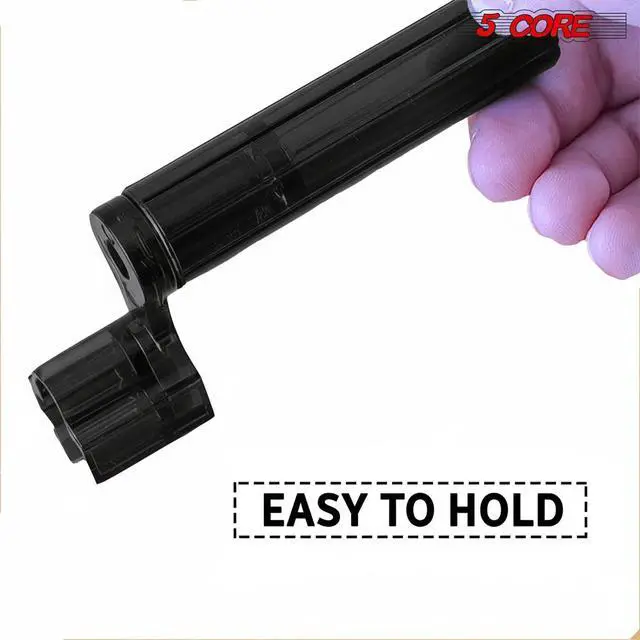 Alt view image 4 of 6 - 5Core Guitar String Winder Professional Guitars Tools Peg Winder with Bridge Pin Remover