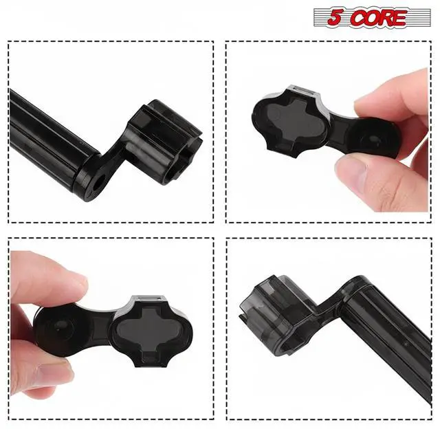 Alt view image 5 of 6 - 5Core Guitar String Winder Professional Guitars Tools Peg Winder with Bridge Pin Remover