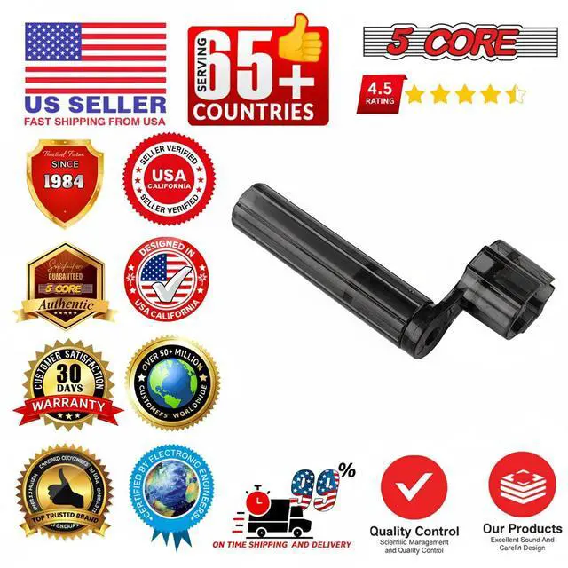 Alt view image 6 of 6 - 5Core Guitar String Winder Professional Guitars Tools Peg Winder with Bridge Pin Remover