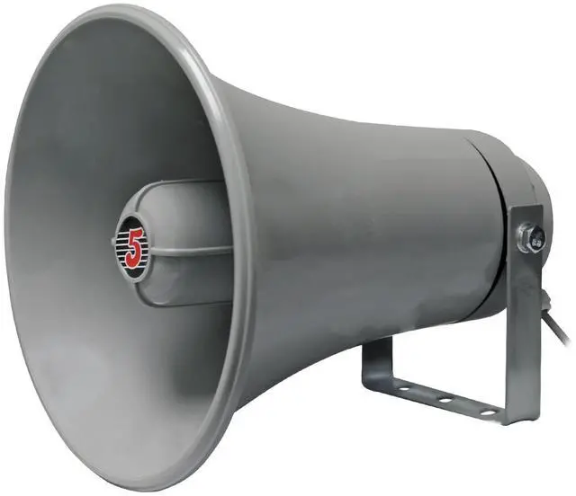 Main image of 5 Core PA Horn Loud Speaker 9 Inch Outdoor Indoor 20W 8 Ohm Durable All Weather Multi Purpose Loudspeaker for Music Speech Warehouse - UHC 150 1Pc