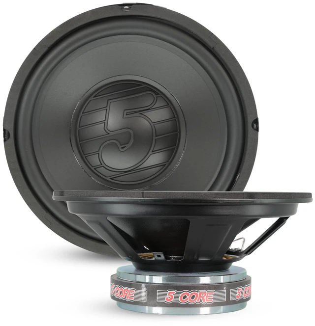 Main image of 5 Core Car Subwoofer 10" 3000W Replacement 4 Ohm Pro Audio Deep Bass Sub Woofer