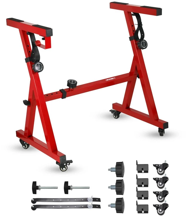 Main image of 5Core Keyboard Stand Adjustable Height 36.5" Width 32.5 Electric Piano Riser