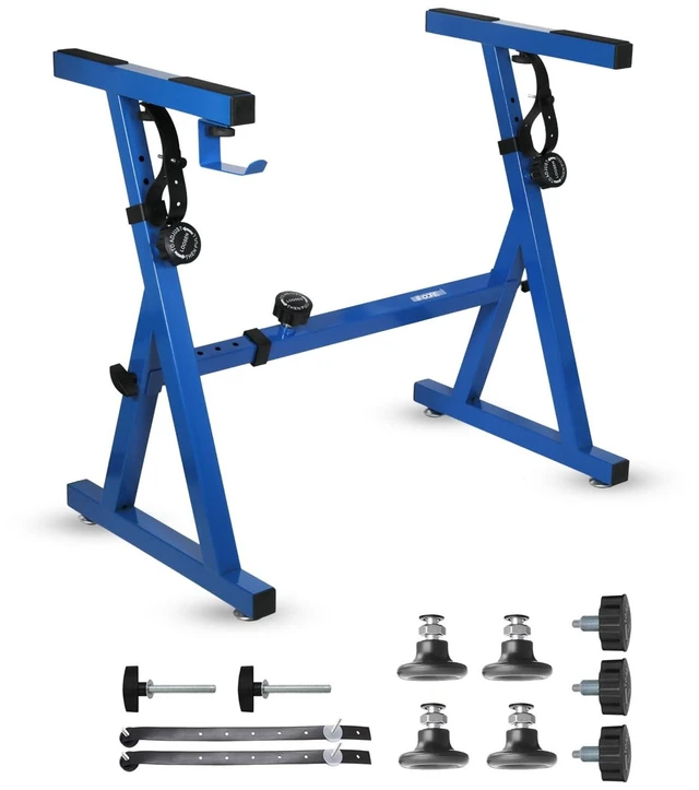 Main image of 5Core Keyboard Stand Adjustable Height 34.5" Width 32.5 Electric Piano Riser