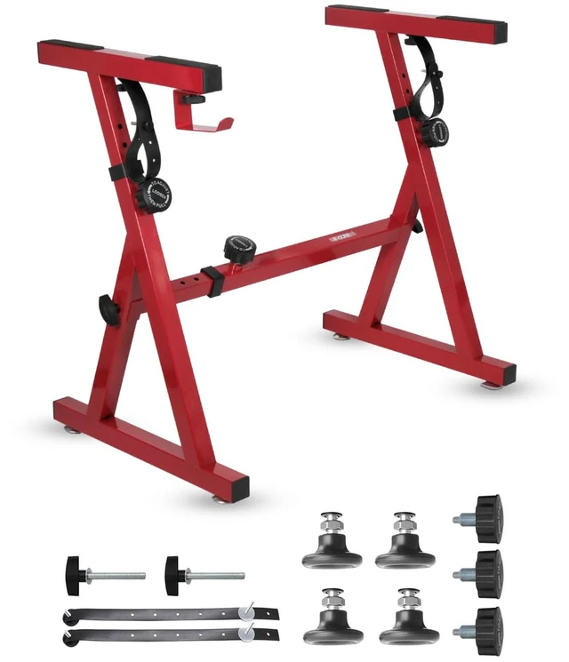 Main image of 5Core Keyboard Stand Adjustable Height 34.5" Width 32.5 Electric Piano Riser