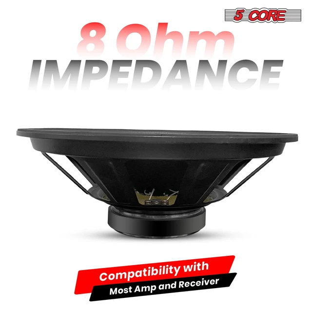 Alt view image 4 of 7 - 5Core 15" Subwoofer Speaker 2000W 8Ohm Replacement Audio PA DJ Sub Woofer