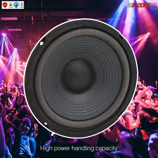 Alt view image 7 of 7 - 5 Core 6 inch Subwoofer 30W Replacement DJ Speaker Car Audio Sub Woofer Loudspeaker Wide Range Loud WF 672 1 PC
