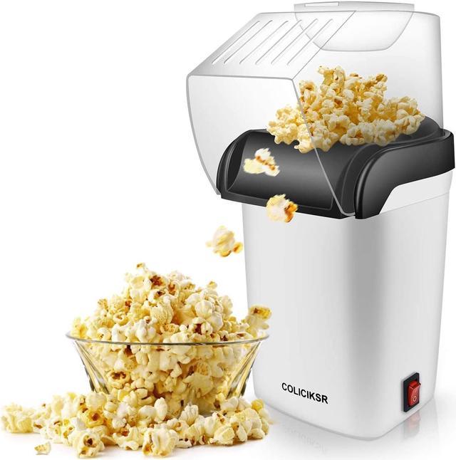 Hot Air Popcorn Maker Machine 1100W Electric Popcorn Popper Kernel Corn  Maker Bpa Free, 95%
