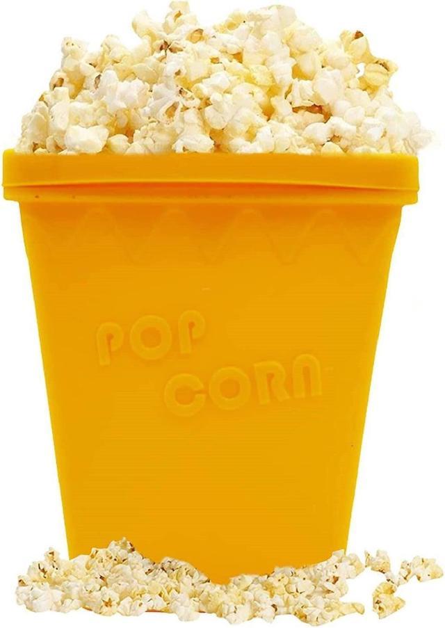 5 Core Microwave Air Popper, BPA Free Premium Food Grade Silicone Hot Air  Popcorn Maker, Replaces Microwave Popcorn Bags, Enjoy Air Popped Popcorn  - No Oil Needed