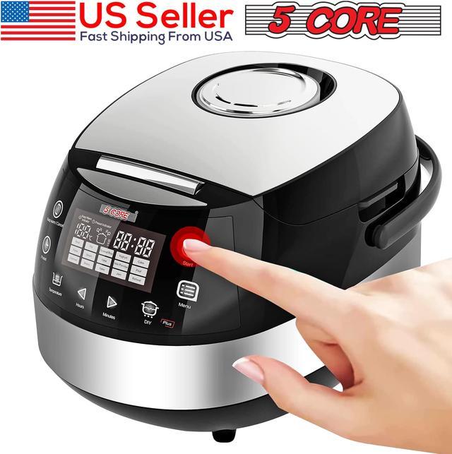 5 Core 5.3Qt Asian Rice Cooker Digital Programmable 15-in-1