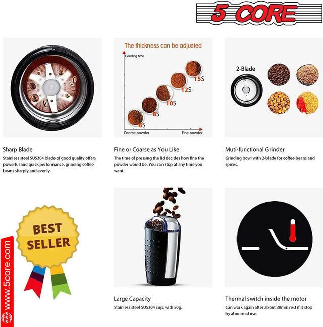 Coffee Grinder Spice Grinder Buy Online- 5 Core