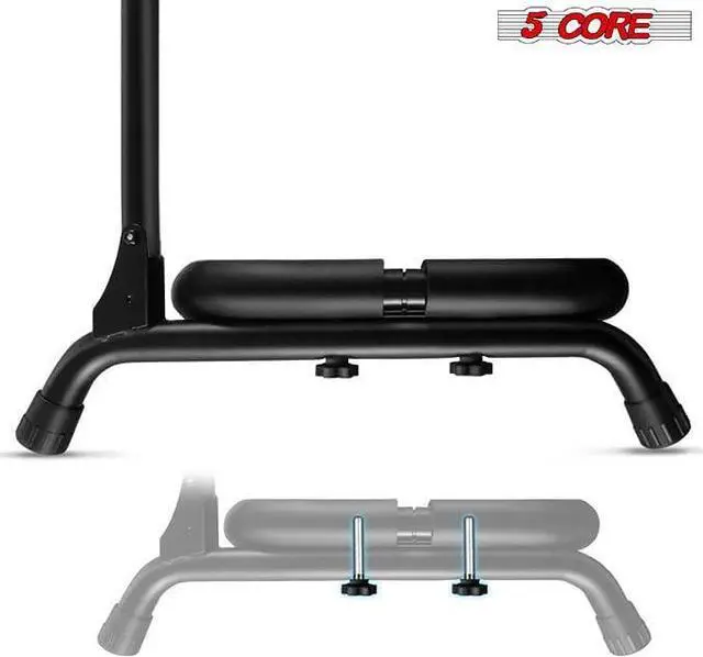 Alt view image 4 of 7 - 5 Core Guitar Rack Stand Heavy Duty 9 Guitars Holder Universal Multi Storage for Band Stage Acoustic Electric and Bass Soporte Para Guitarra - GRack 9N1 OVAL