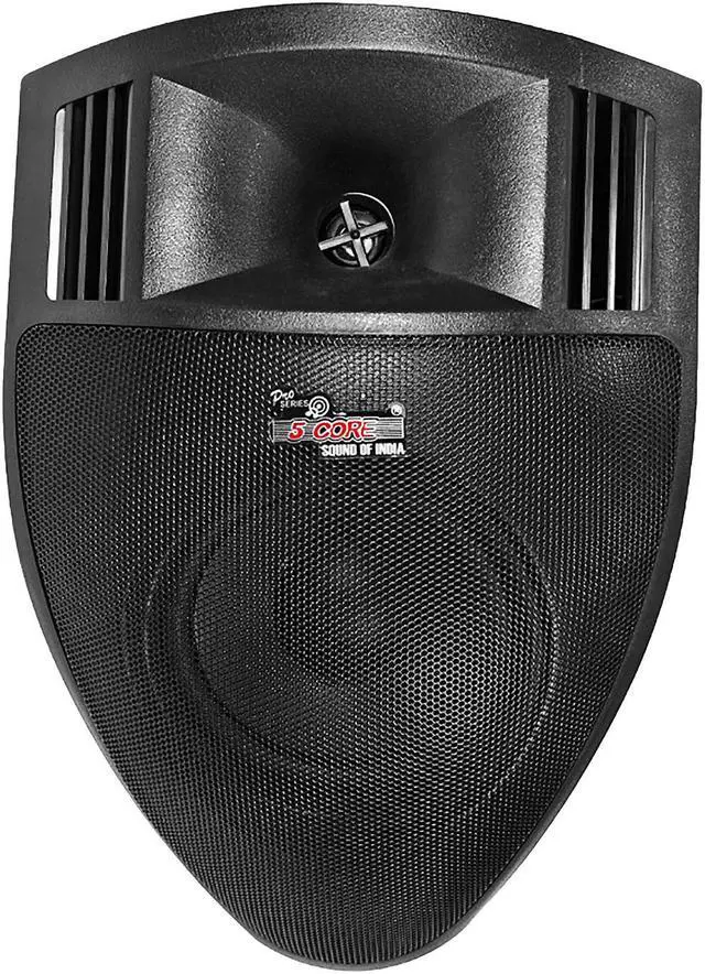 Main image of 5 CORE Outdoor Speaker Wired Waterproof System Wall Mounted Indoor Outside Patio Backyard Surround Sound Home Exterior Corner