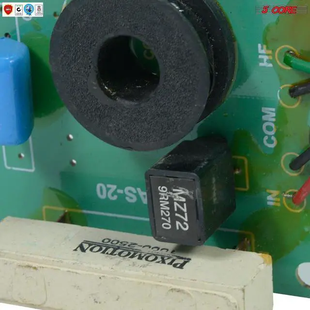 Alt view image 6 of 7 - 5 Core 1 Way Passive Cross Over Network Frequency Divider Metalised Polyester Capacitors