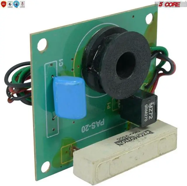 Alt view image 7 of 7 - 5 Core 1 Way Passive Cross Over Network Frequency Divider Metalised Polyester Capacitors