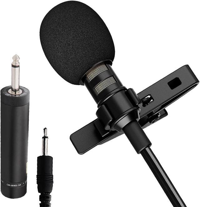 Main image of 5 Core Premium Lavalier Microphone Lapel Clip-on Mini Wired Omnidirectional Condenser Mic for Podcasting, Recording, Vlogging, Android, Smartphone, DSLR, Camera, Computer, Laptop