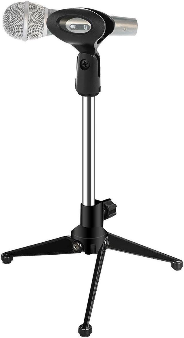 Main image of 5 Core Desktop Mic Stand Tripod Universal Desk Microphone Holder Table Top Stands