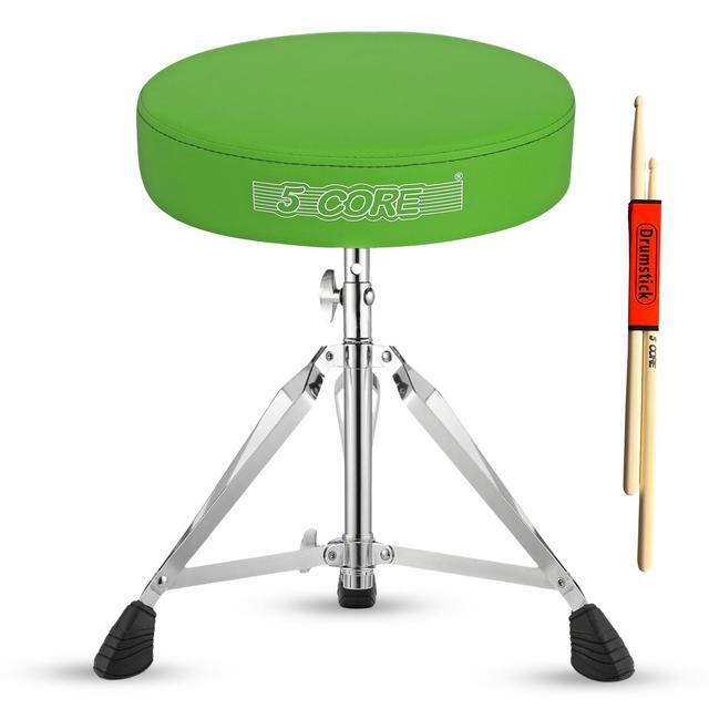 Drum Throne Thick Padded Guitar Stool Adjustable Drummer Seat