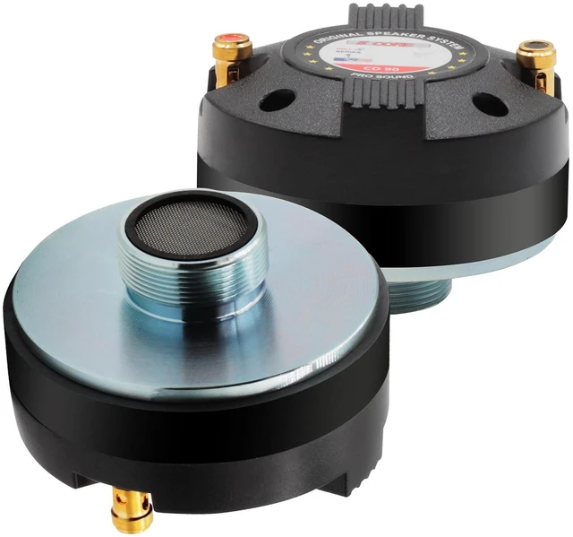 Main image of 5 Core Compression Driver Titanium Voice Coil 200W Peak Audio Horn Speaker Tweeter System Super Loud