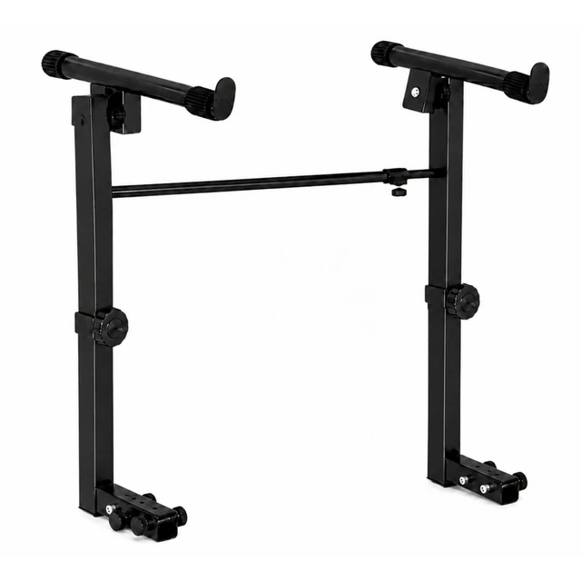 Main image of 5 Core 2 Tier Keyboard Stand Attachment Height Width Adjustable Electric Digital Piano Stands for 54, 88 Key Keyboards Synth Double Extender Music Stand Adapter for Z Style Stands w Strap - KS 2T GEAR