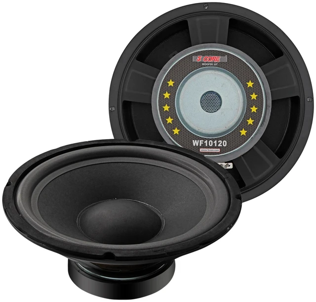 Main image of 5 Core 10 Inch Guitar Speaker Replacement 600W 8 Ohm Low Distortion for Electric Guitar Amp Cabinet