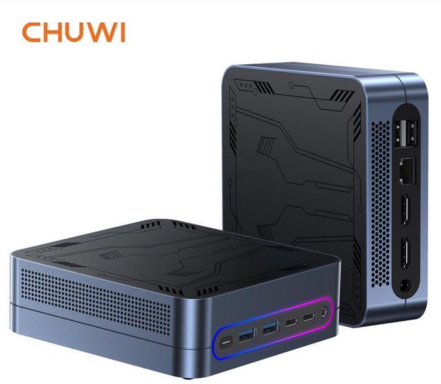 CHUWI LarkBox S Mini PC with RGB light strips Intel i3-1220P