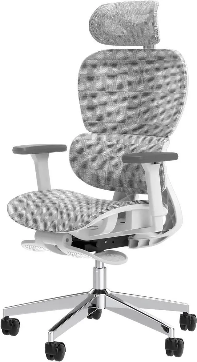 Main image of Ergonomic Mesh Office Chair with 3D Adjustable Armrest,High Back Desk Computer Chair Ergo3d Ergonomic Office Chair with Wheels for Home & Office