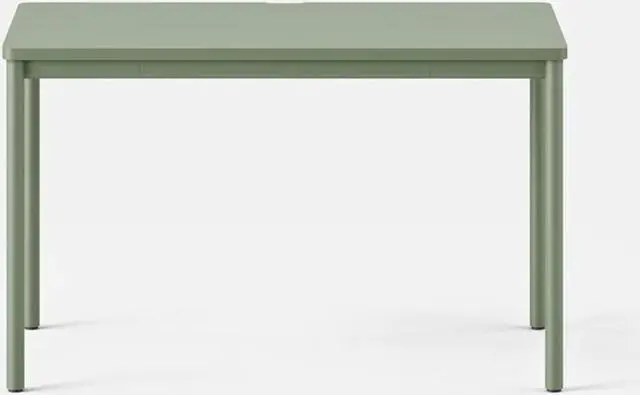 Alt view image 4 of 6 - Branch Daily Desk - Functional at Home Office Desk with Effortless Assembly, Timeless Design, Rounded Corners, and Built-in Cable Notch - 36 W x 28.5 H x 24 D - Sage Work Table