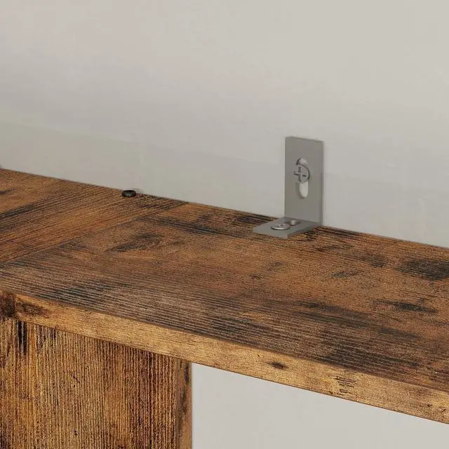 Alt view image 6 of 7 - IRONCK Bookshelves 6 Tiers with Baffles Industrial Large Corner Etagere Bookcase Storage Display Rack for Living Room Home Office