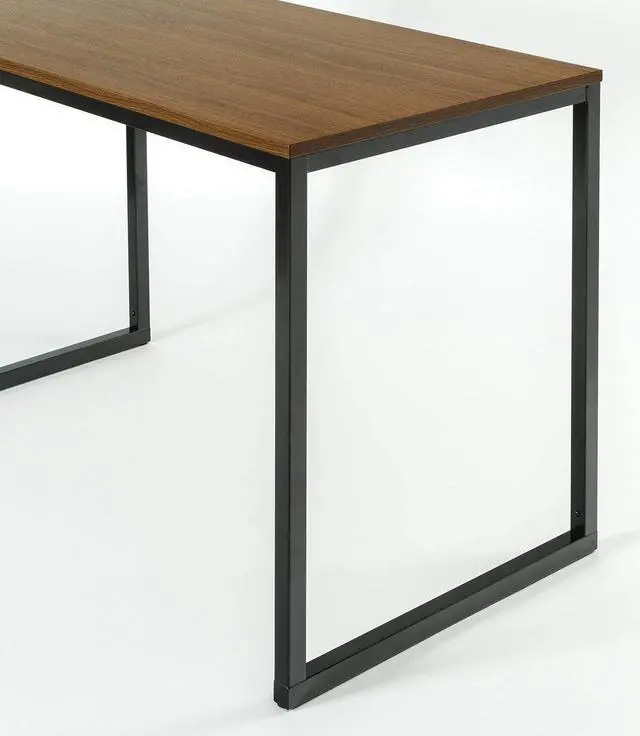 Alt view image 4 of 5 - ZINUS Jennifer 55 Inch White Frame Desk, Computer Workstation, Office Desk, Easy Assembly, White
