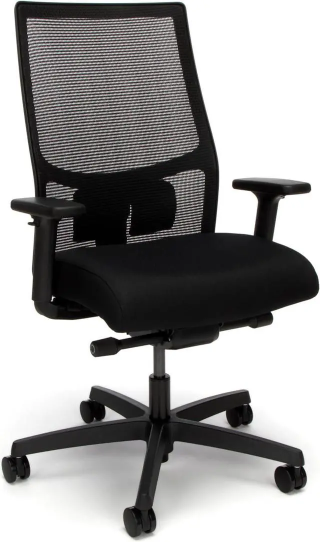 Main image of HON Ignition 2.0 Ergonomic Office Chair - Adjustable Tilt, Swivel Wheels, Comfortable for Long Hours - Home Office Desk Chair