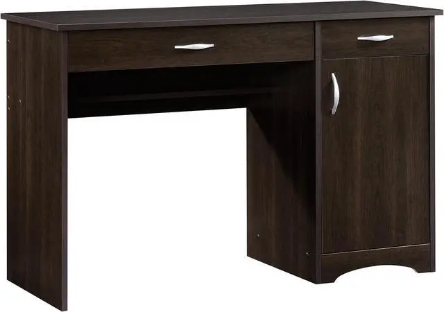 Main image of Sauder Beginnings Desk, Cinnamon Cherry finish